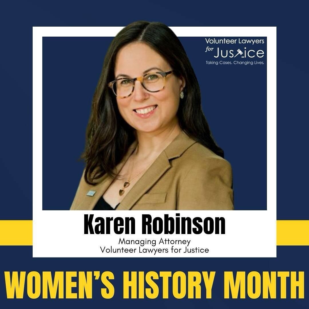 𝗛𝗮𝗽𝗽𝘆 𝗪𝗼𝗺𝗲𝗻&rsquo;𝘀 𝗛𝗶𝘀𝘁𝗼𝗿𝘆 𝗠𝗼𝗻𝘁𝗵! Volunteer Lawyers for Justice is celebrating Women&rsquo;s History Month by shining a spotlight on the extraordinary women whose leadership guide the organization and drive VLJ&rsquo;s efforts