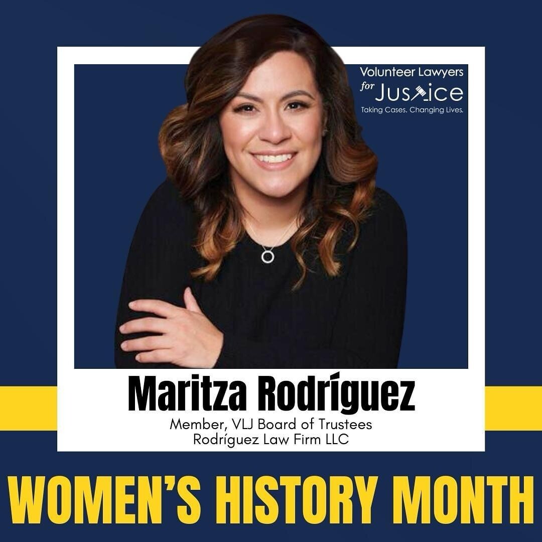 𝗛𝗮𝗽𝗽𝘆 𝗪𝗼𝗺𝗲𝗻&rsquo;𝘀 𝗛𝗶𝘀𝘁𝗼𝗿𝘆 𝗠𝗼𝗻𝘁𝗵! Volunteer Lawyers for Justice is celebrating Women&rsquo;s History Month by shining a spotlight on the extraordinary women whose leadership guide the organization and drive VLJ&rsquo;s efforts