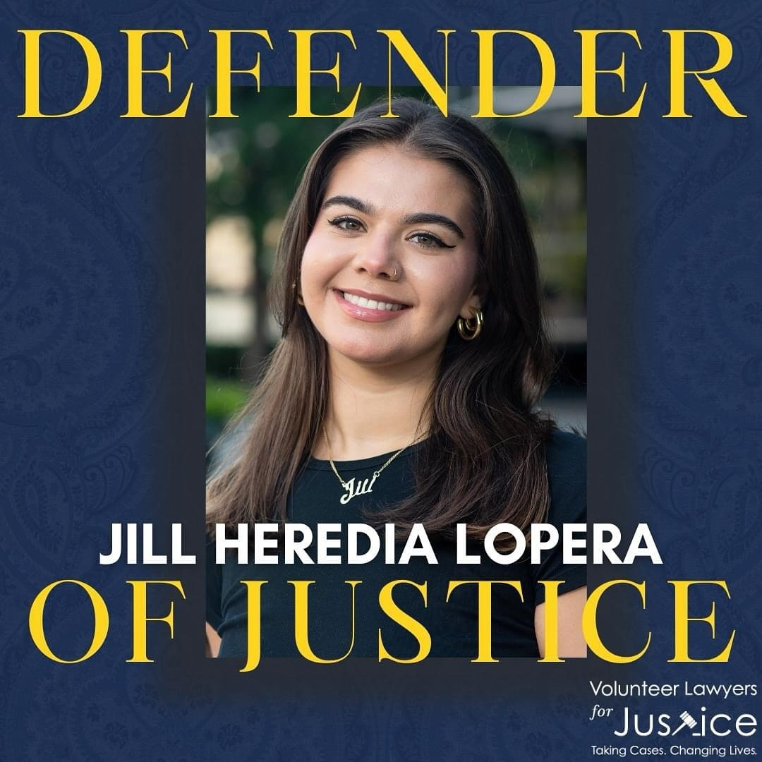 For Volunteer Lawyers for Justice&rsquo;s April 2024 Defender of Justice, dedication, compassion, and empathy are as much a part of her job as helping clients, supporting programmatic efforts, and ensuring access to justice are. This month, VLJ celeb