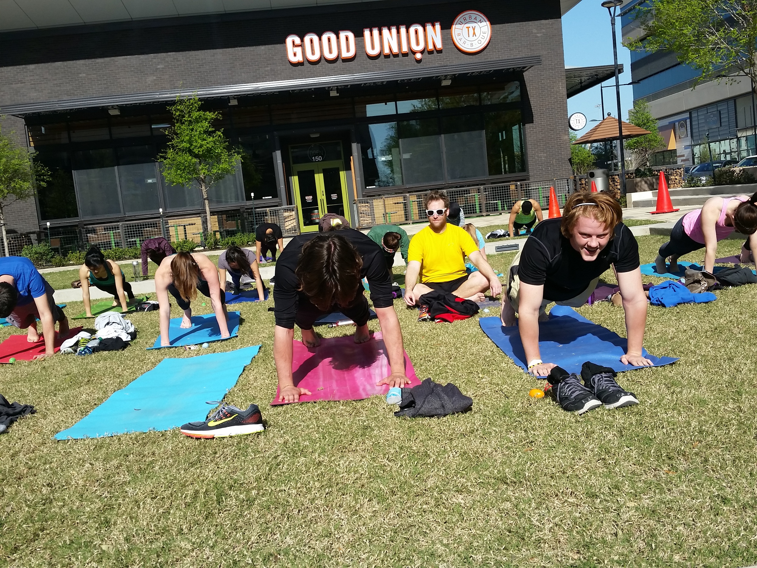 Plank competition for a $130 credit to Reef Point (and I can't wait to try Good Union BBQ).