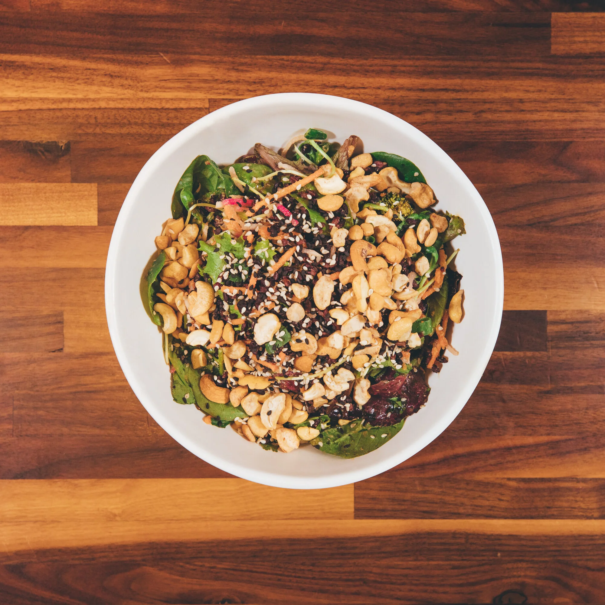 Thai Cashew Forage Kitchen Salads Grain Bowls Madison Wi