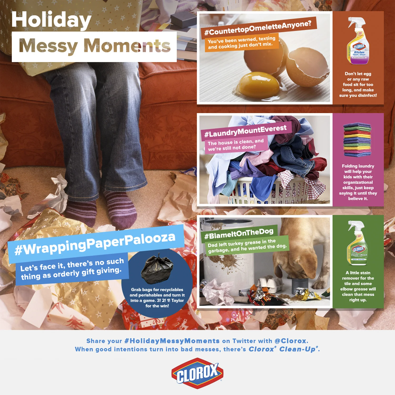 Clorox Interactive Ad: Creative Direction & Design