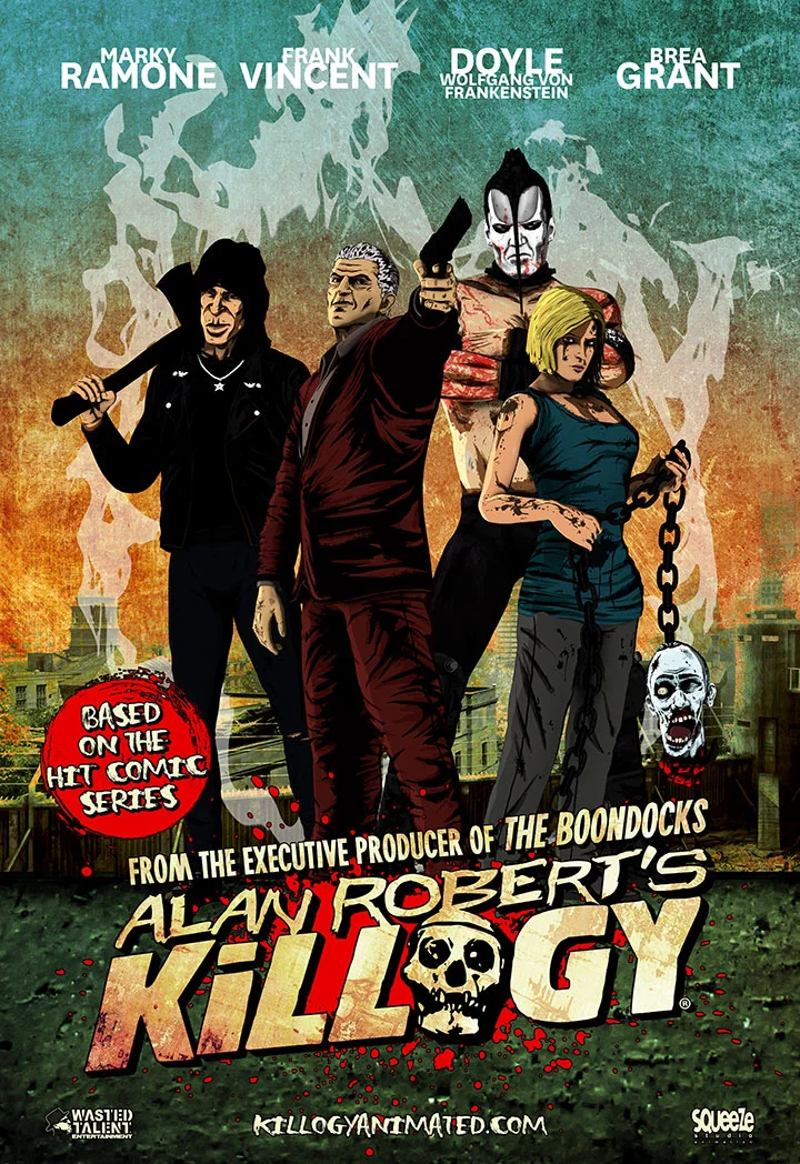Killogy Animated Series Poster: Creative Direction, Logo & Design