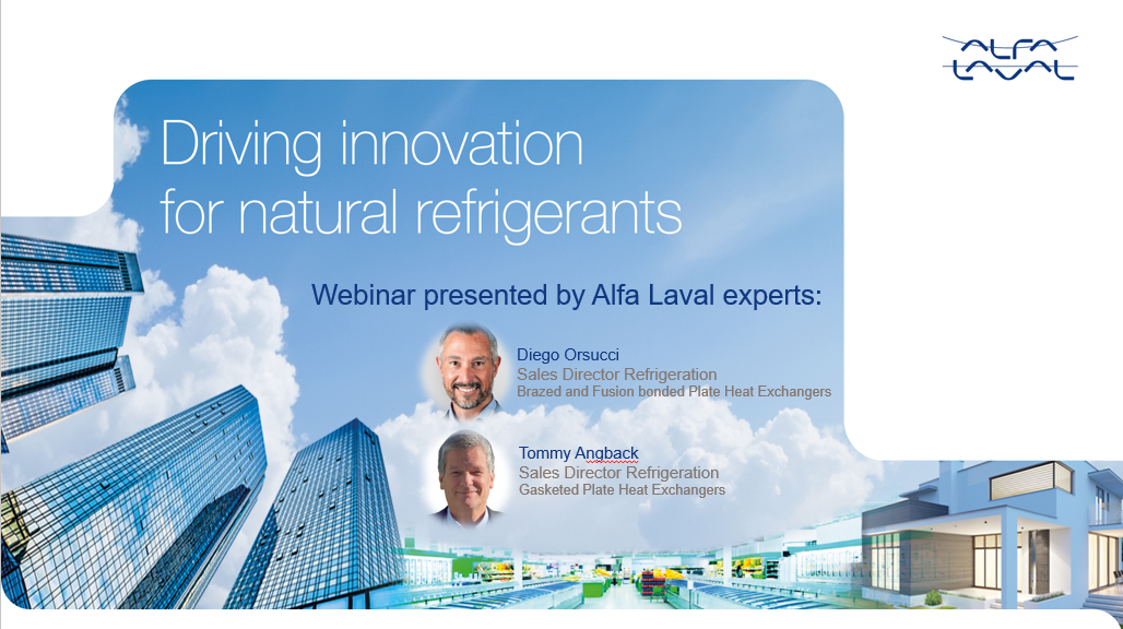 Alfa Laval Natural Refrigerant Solutions