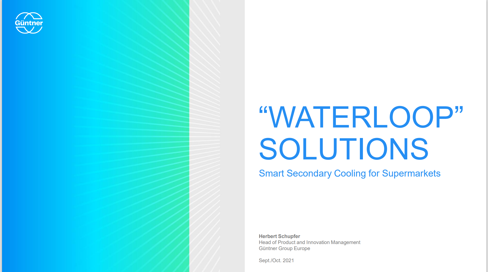 Guntner Waterloop Solutions