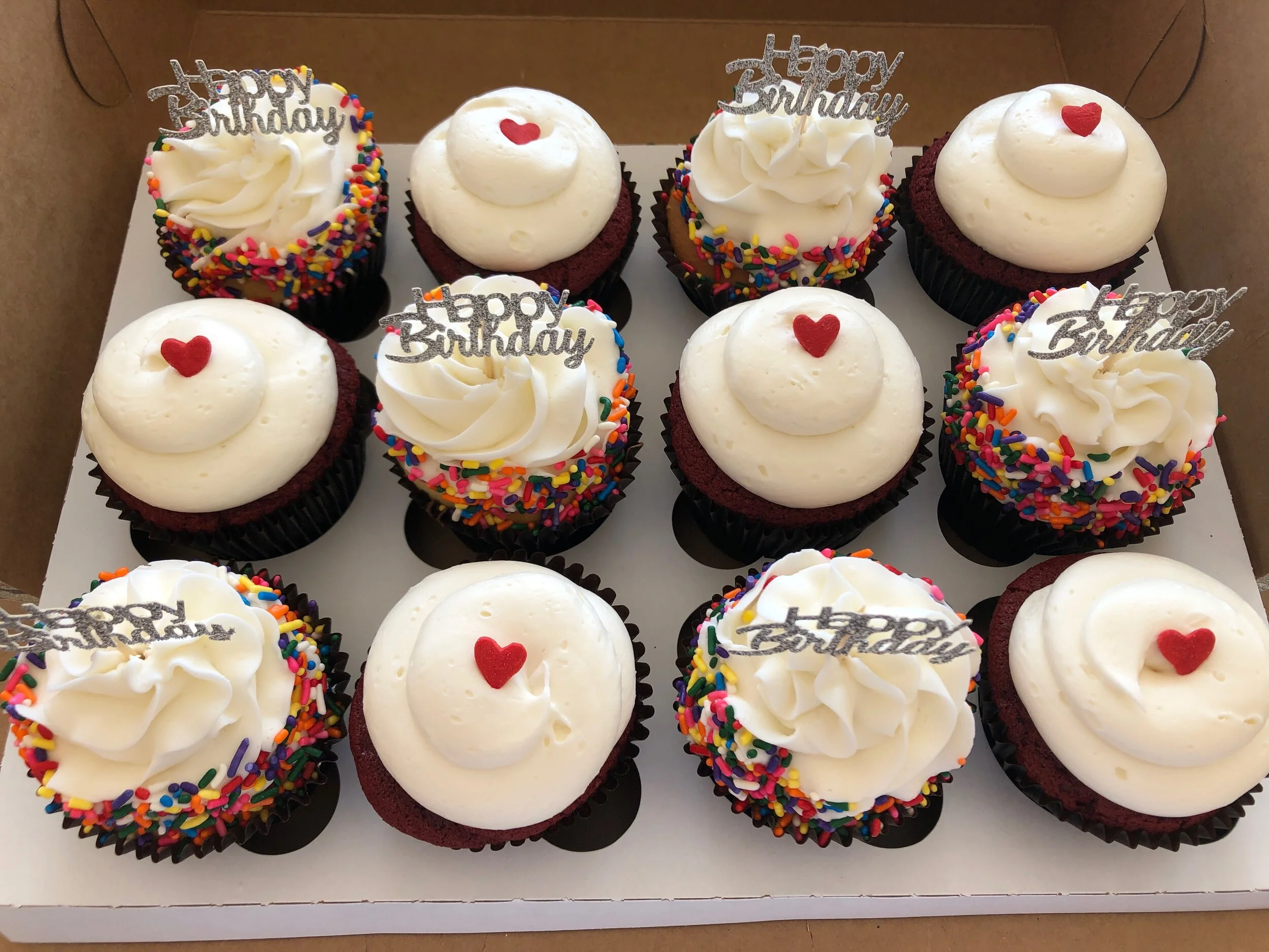 Birthday Cupcake Set — Pastel Boutique