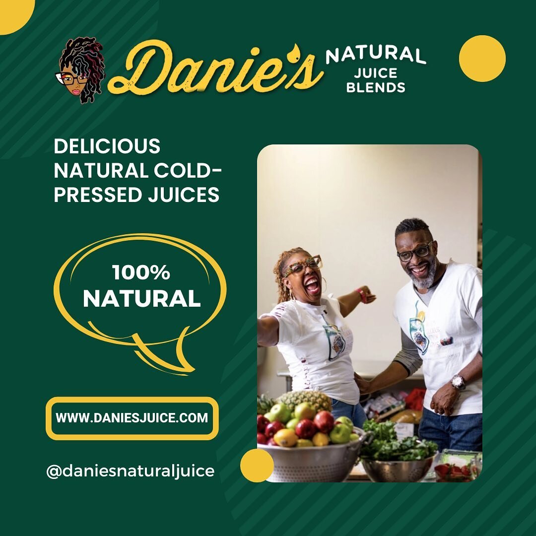 We&rsquo;re so happy to welcome @daniesnaturaljuice to the Bronzeville Farmers Market! Come out on Sundays to support their mission to &ldquo;inspire, educate, and guide consumers on healthier beverage alternatives&rdquo; while enjoying a delicious a