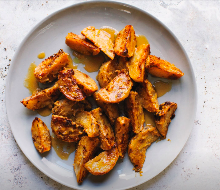 Miso-Glazed Turnips