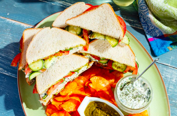 The Best Cucumber Sandwich