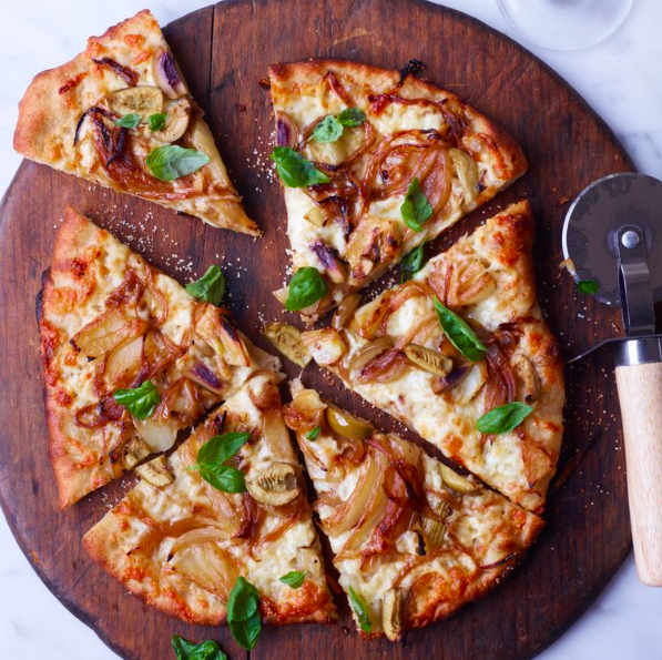 Fennel and Sweet Onion Pizza