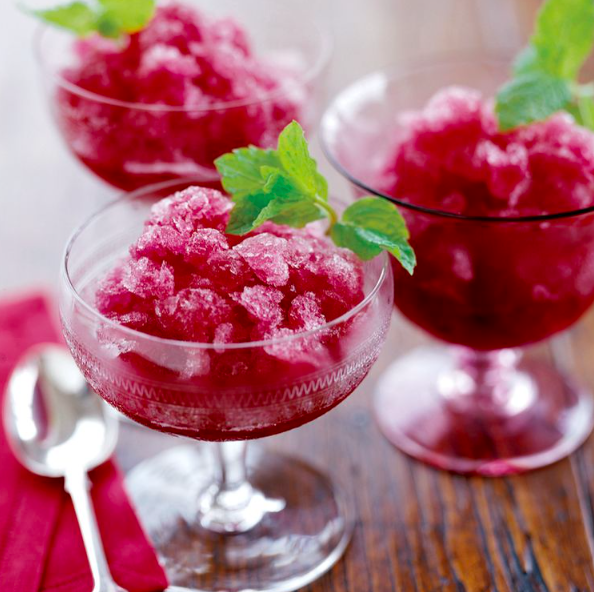 Concord Grape Granita