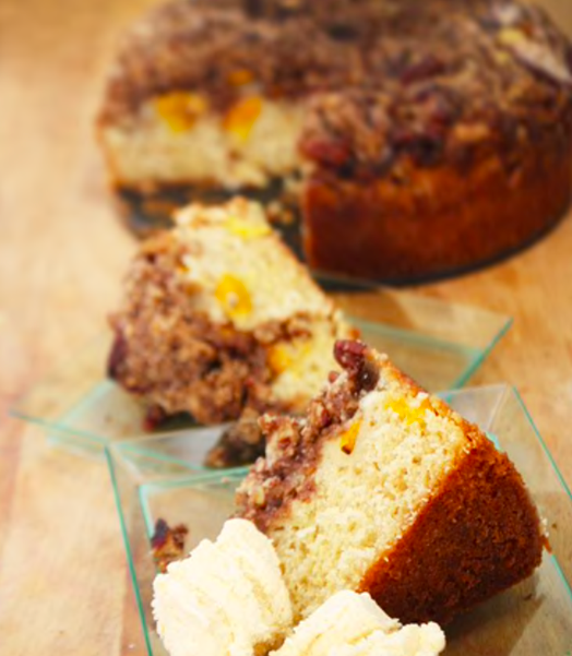 Ground Cherry Coffee Cake