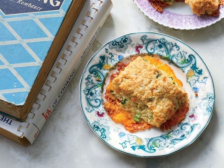 Cheddar Scallion Biscuits