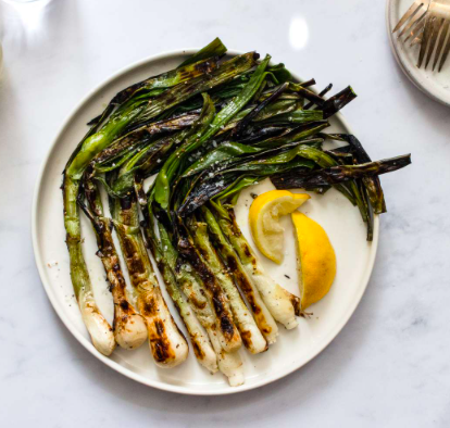 Grilled Spring Onions