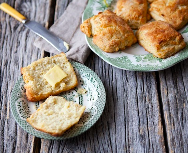 Parsnip Biscuits with Black Pepper + Honey