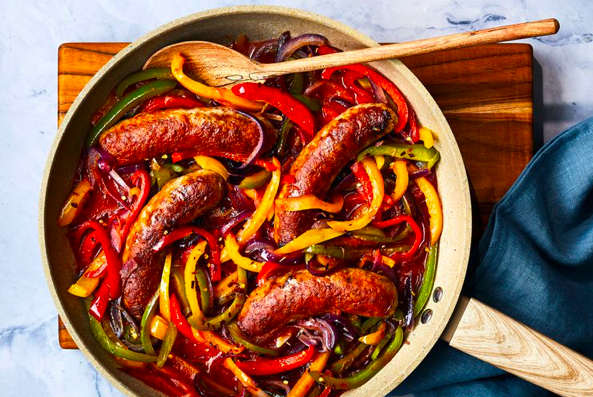Italian Sausage with Onions and Peppers