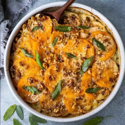 Butternut Squash Gratin