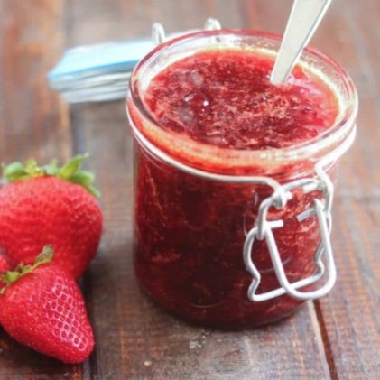 Small Batch Strawberry Jam