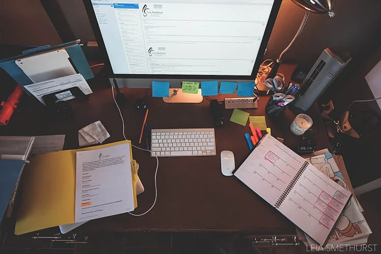 This is organized chaos. I know exactly where everything is at, and what needs to happen next.