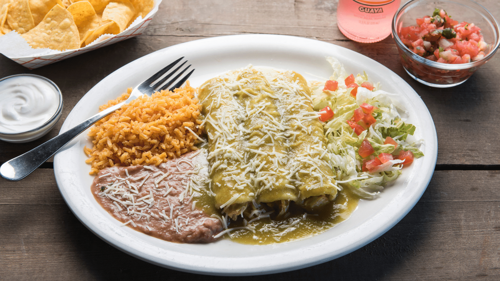 Enchiladas&nbsp;Verde