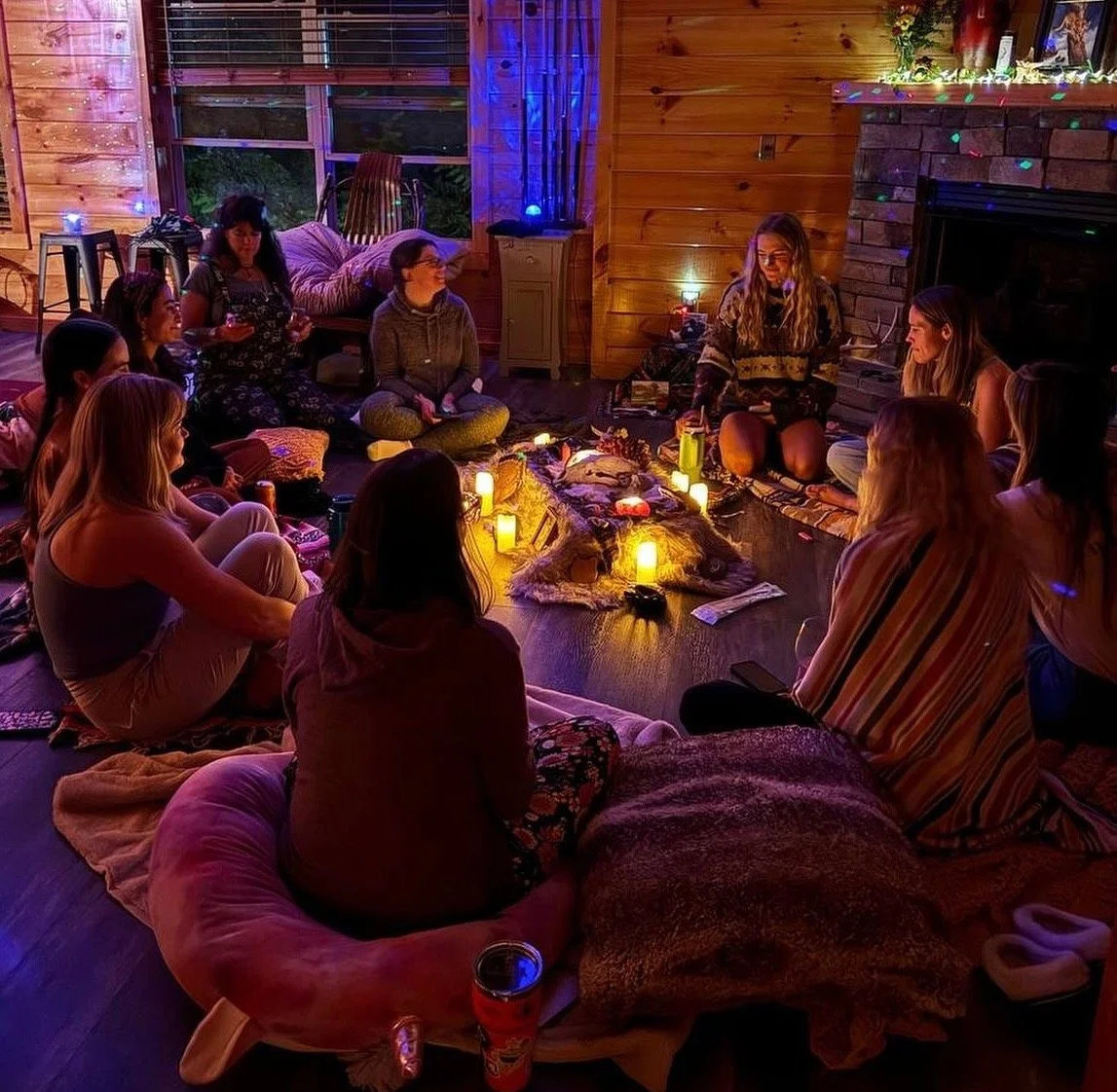 Comfy Snow Moon Goddess Circle