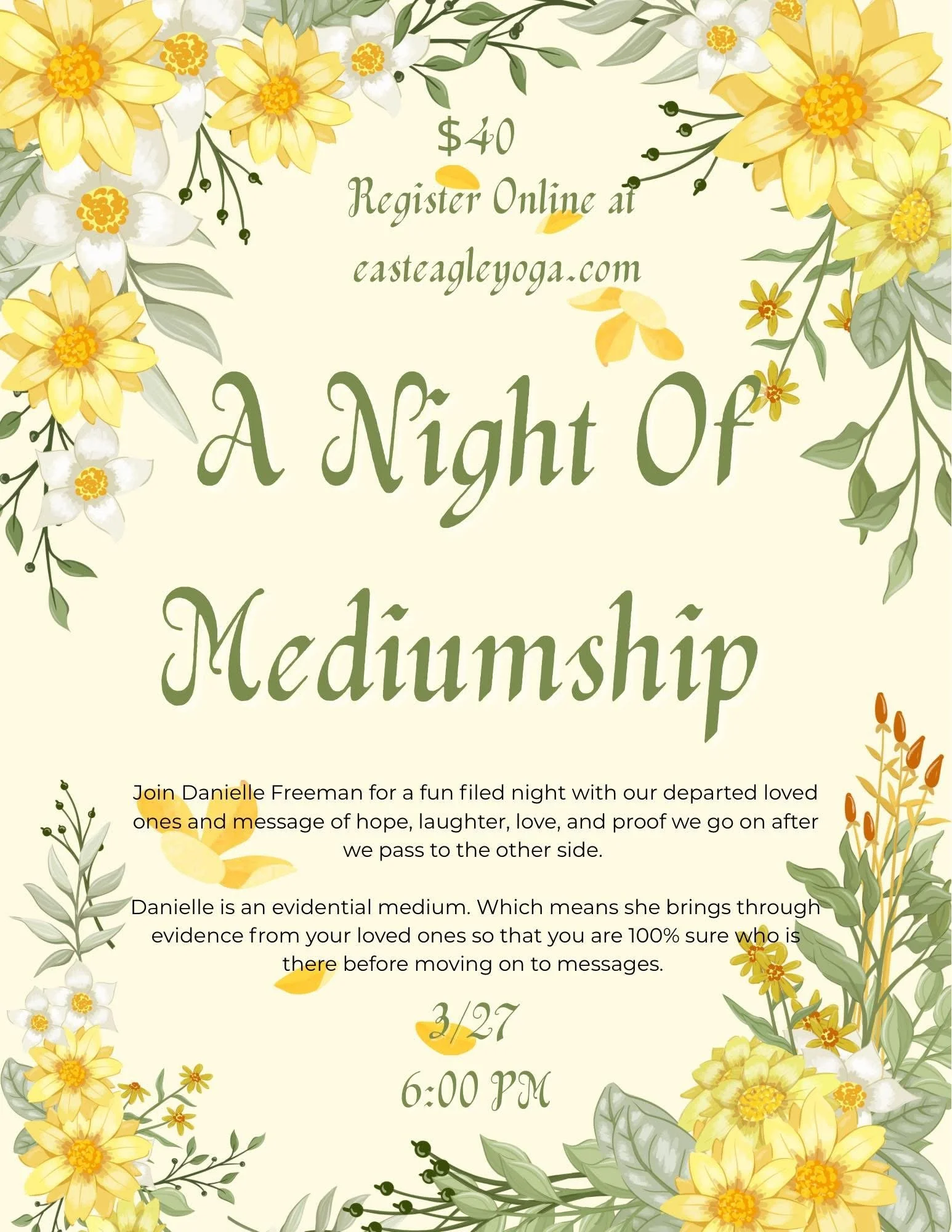 A Night of Mediumship