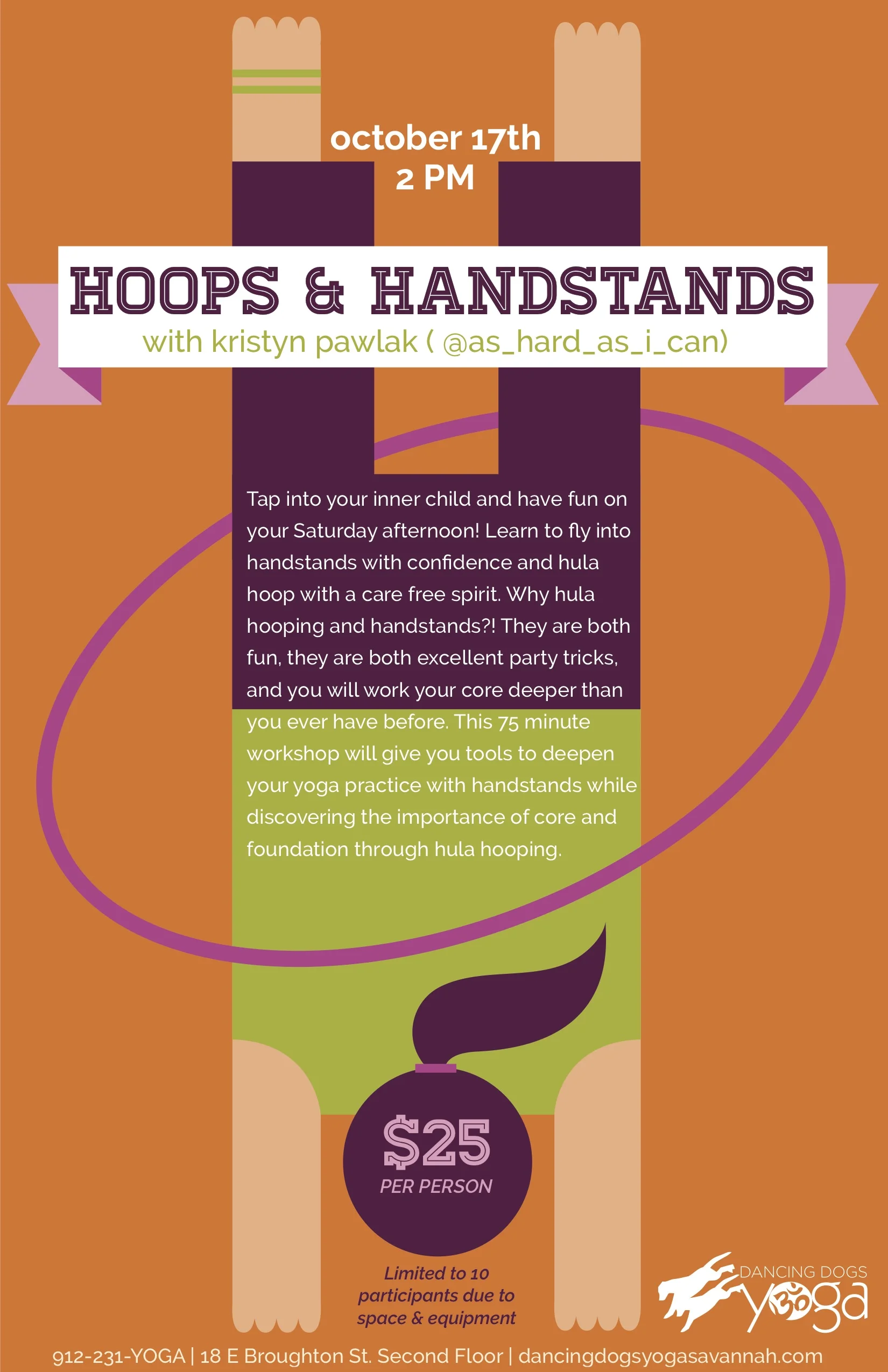 HOOPS AND HANDSTANDS