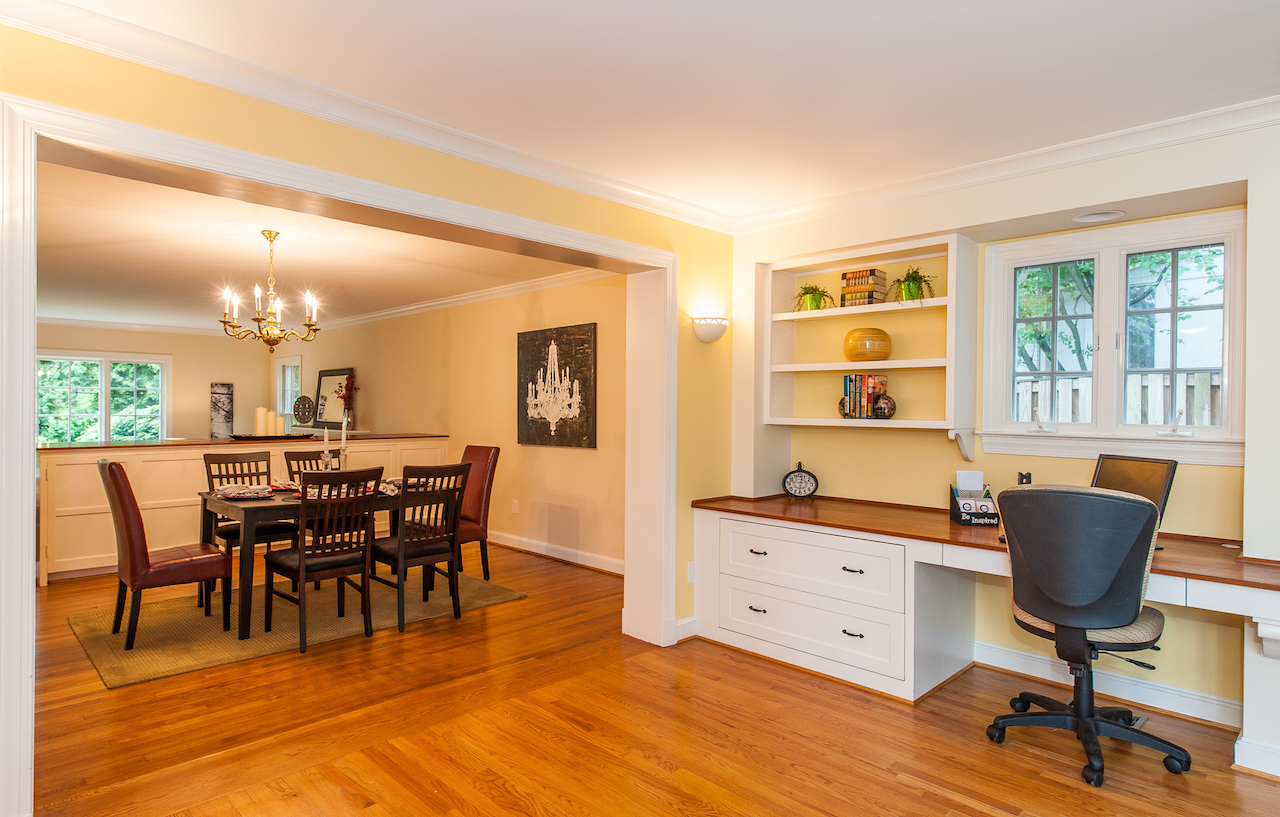 View to Dining Room from Great Room
