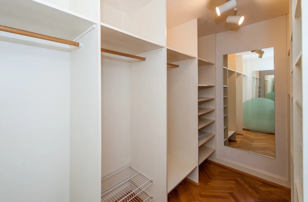 Master Bedroom One Closet