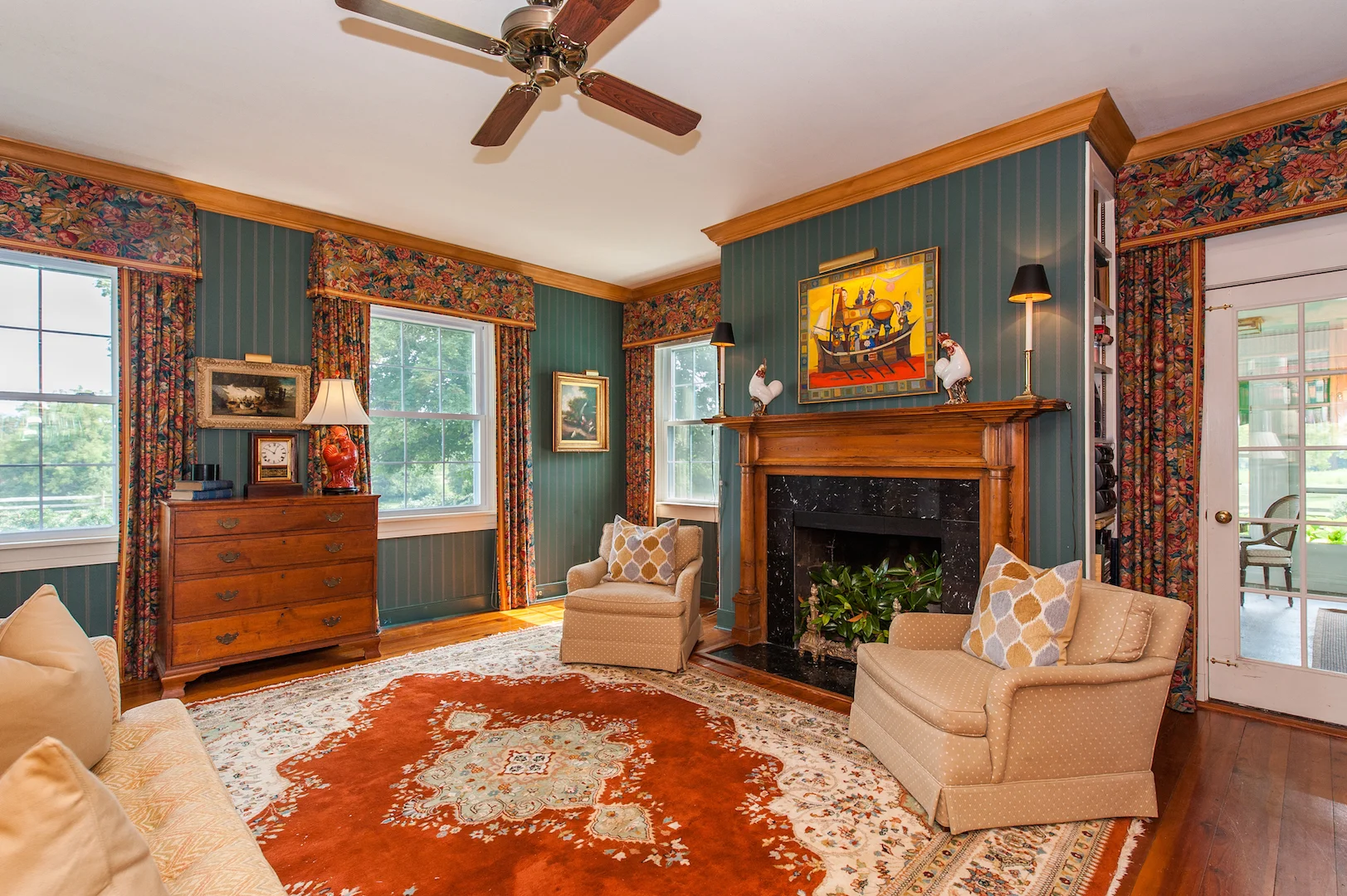 Paneled Library