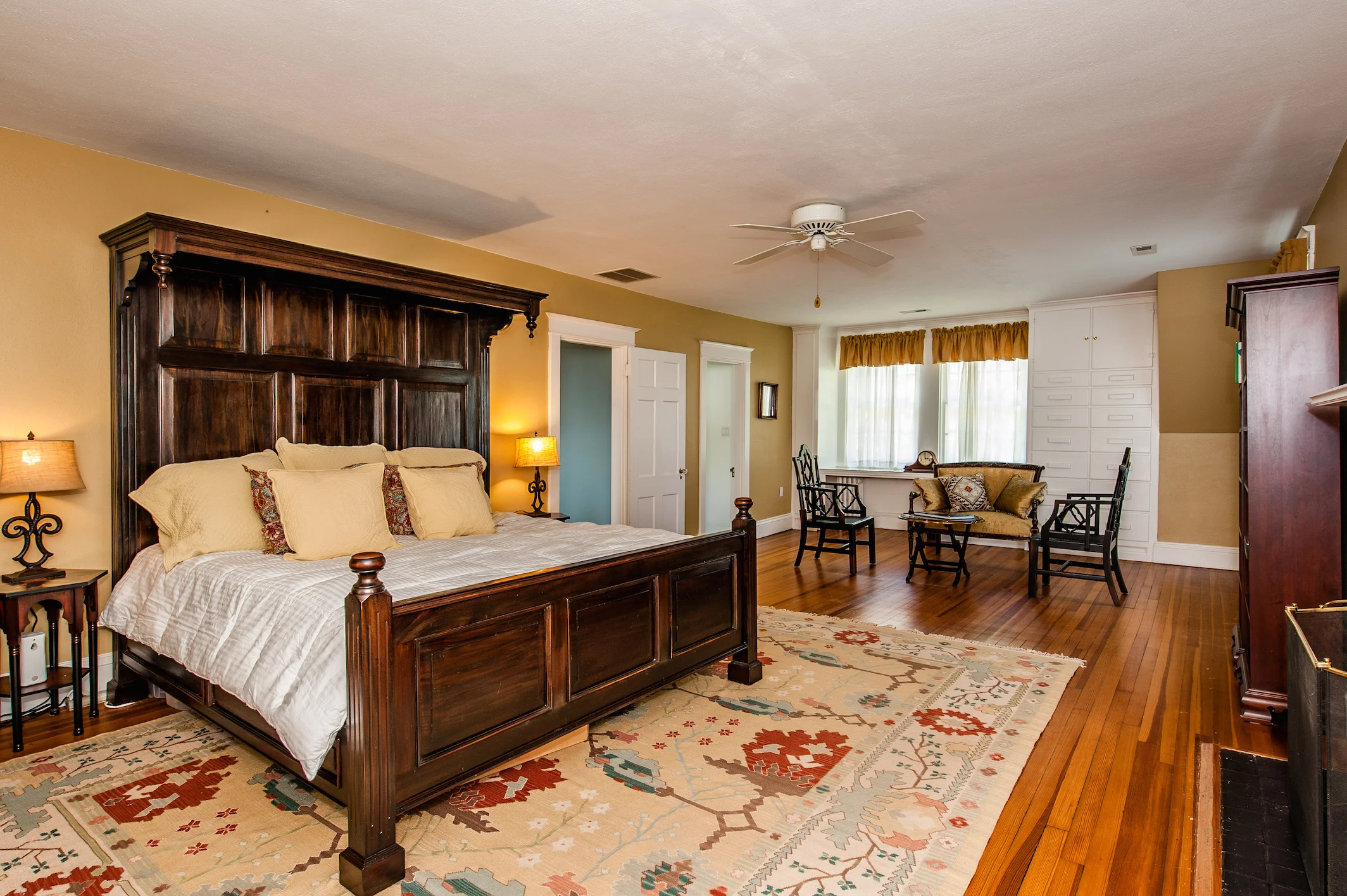 Master Bedroom with Sitting Area