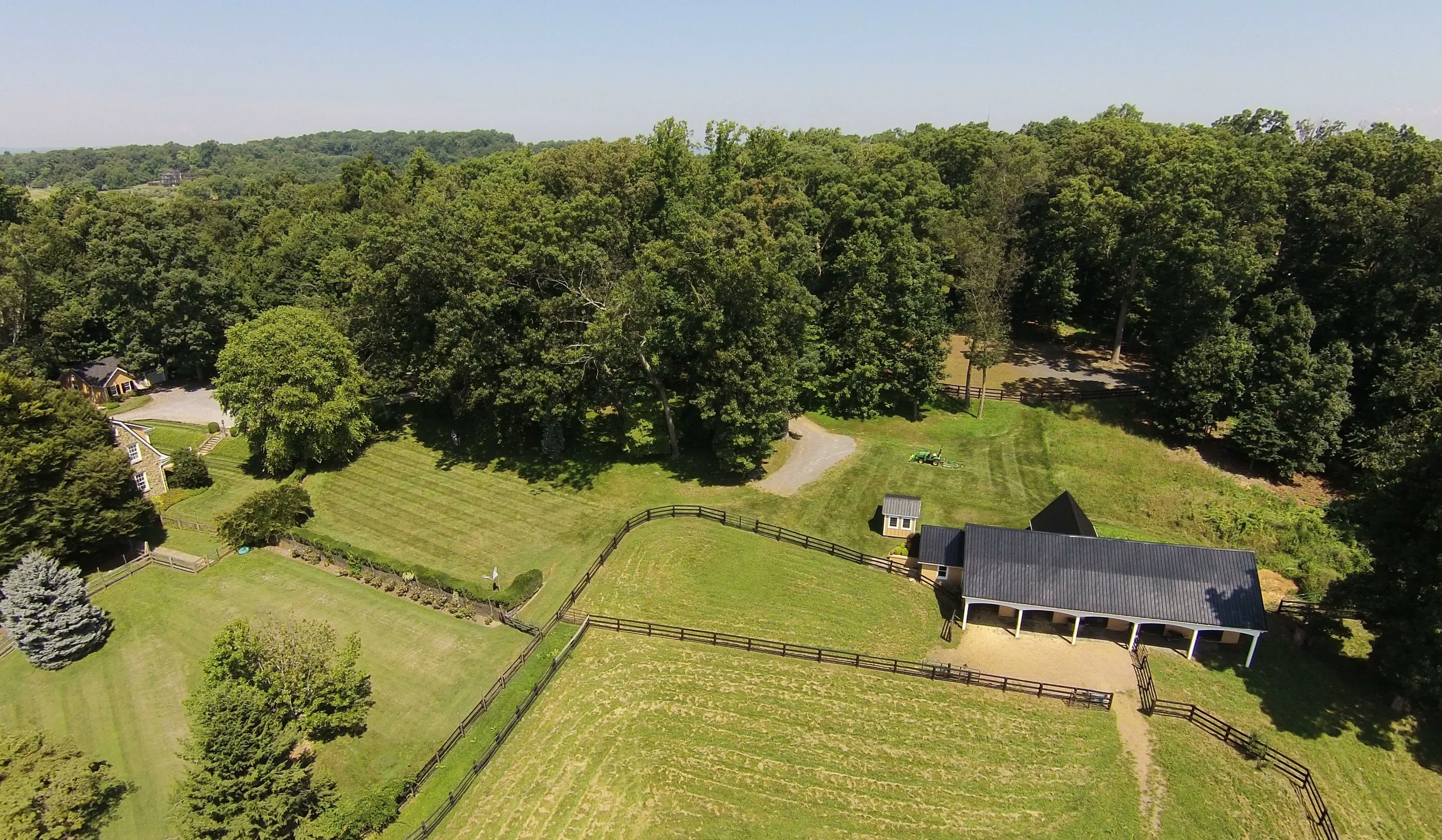 Bird's-eye View of the Stable