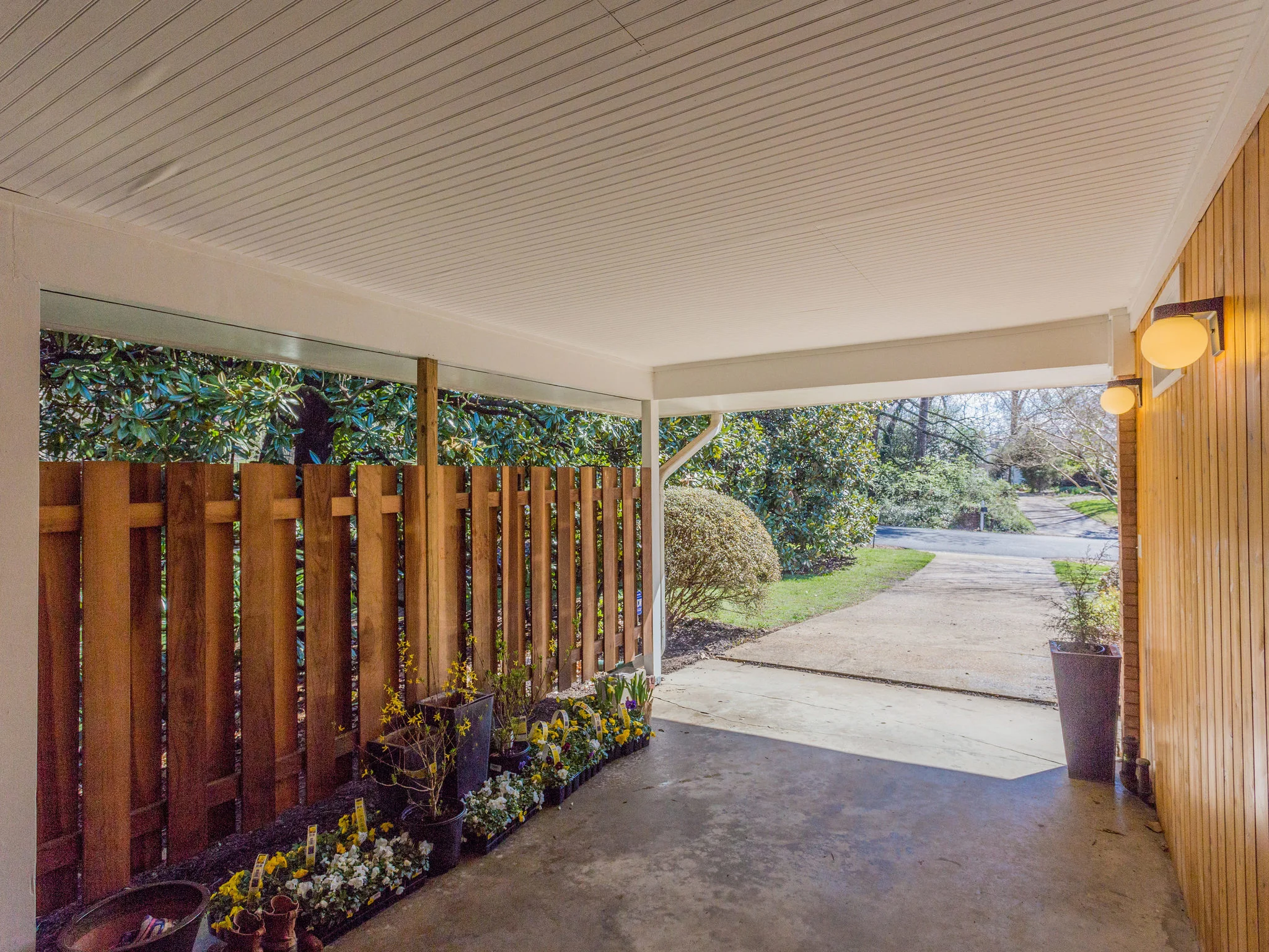Attached Carport