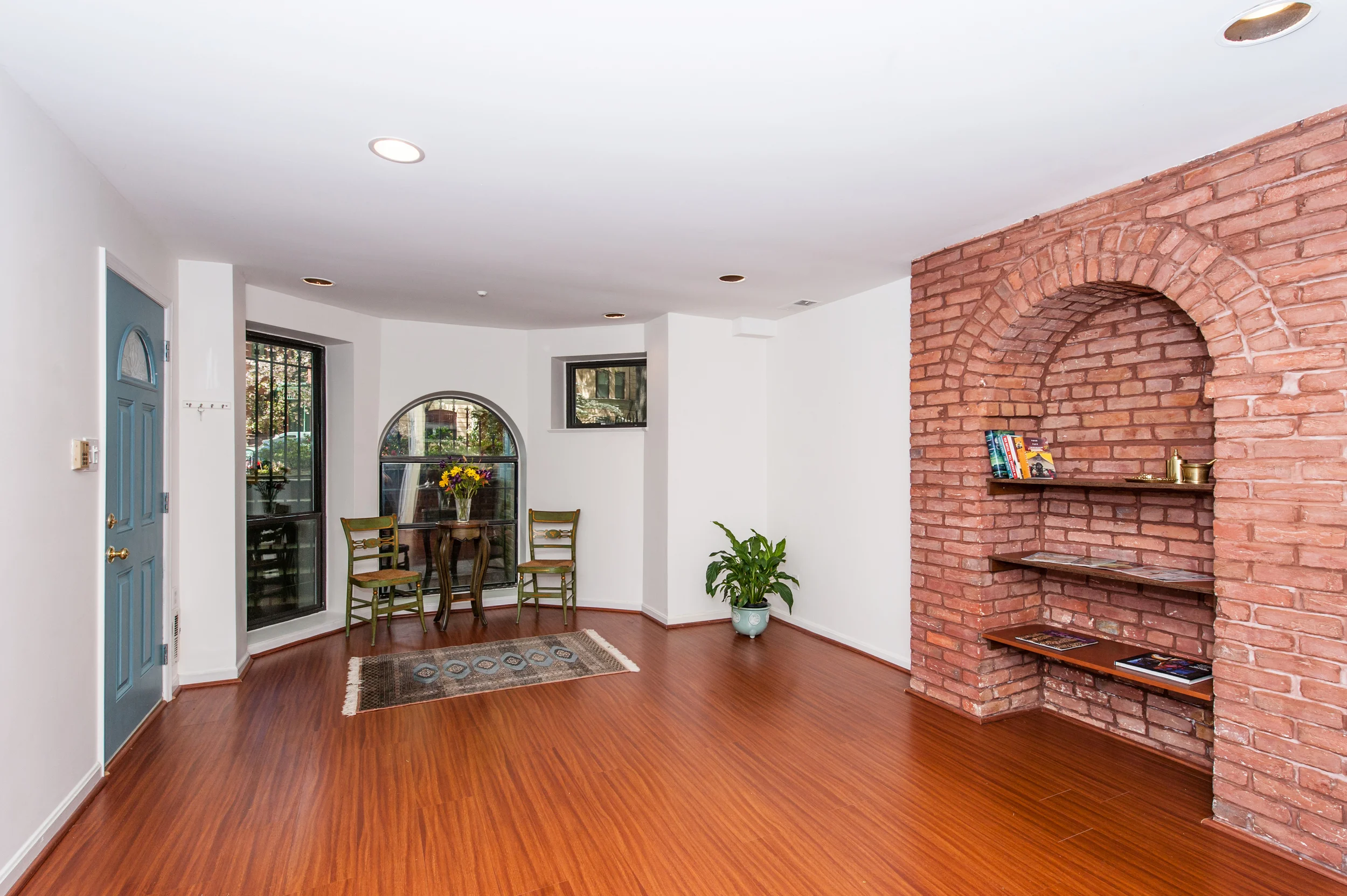 One of Two One-Bedroom Rental Units