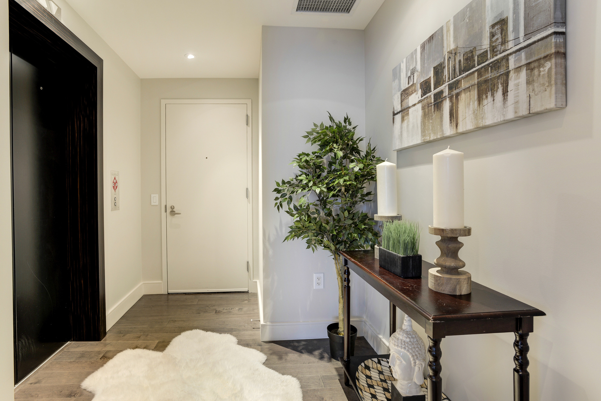 Foyer with Private Elevator Access