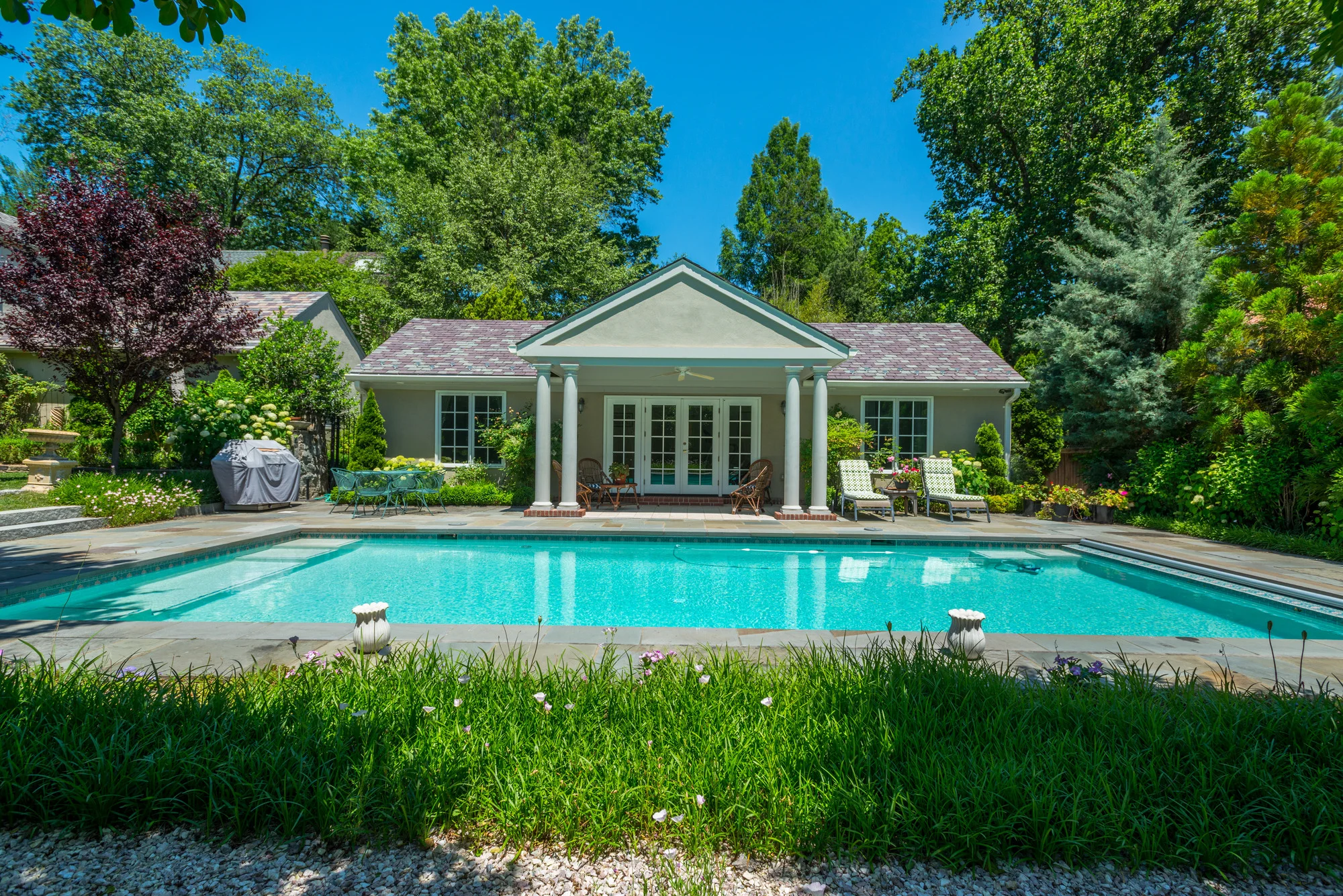 Stunning Pool House