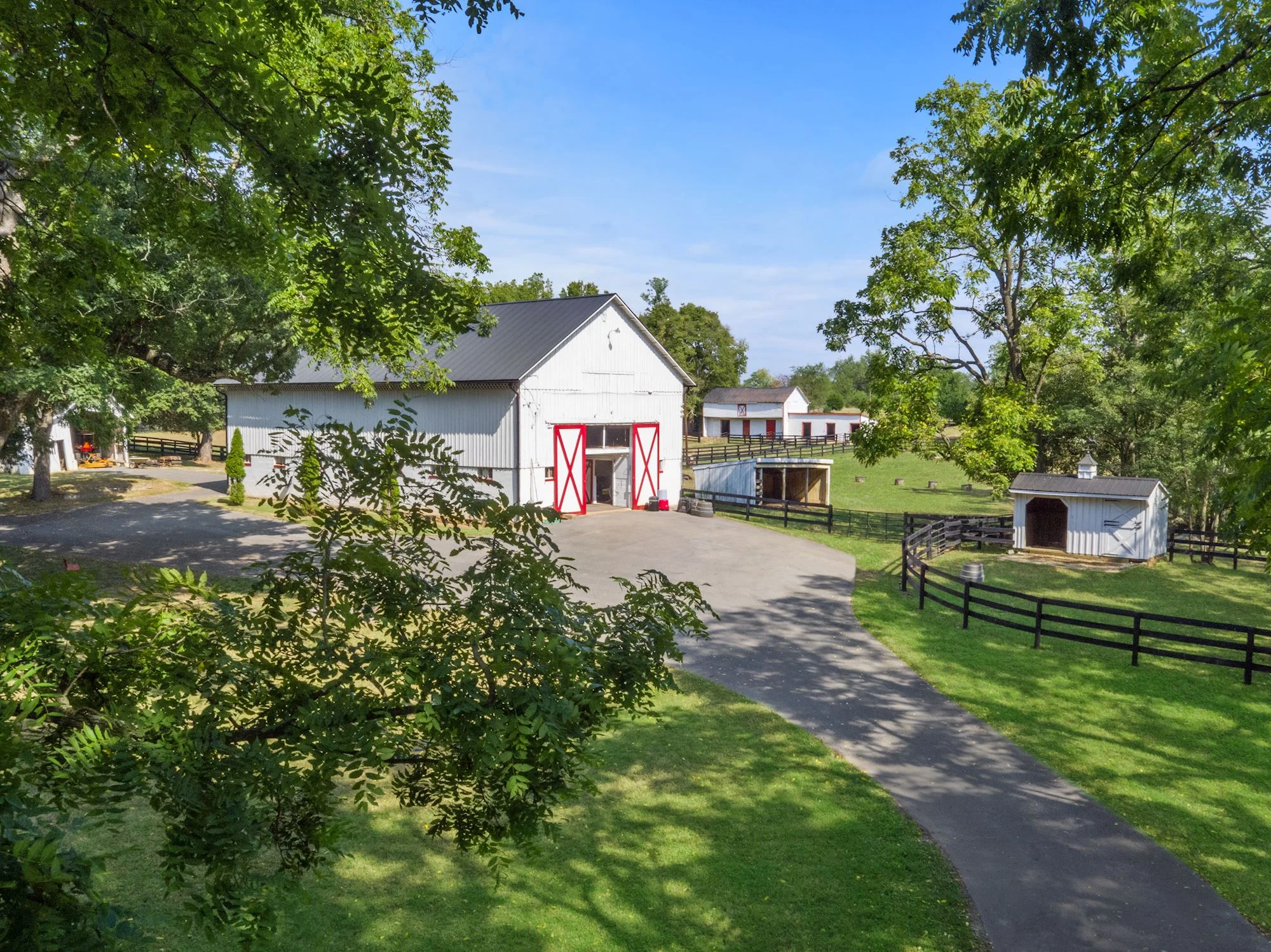Equestrian Center with New Roof
