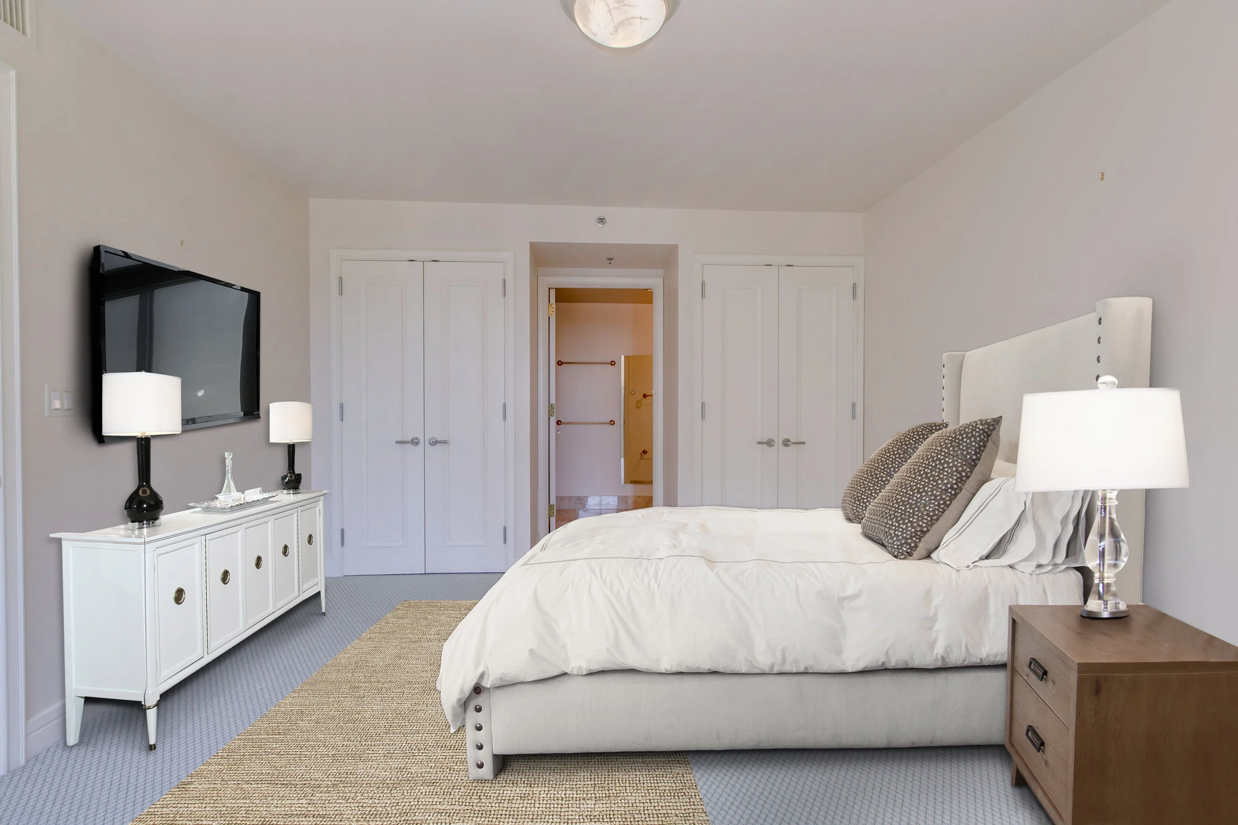 Bedroom Two with En Suite Bathroom