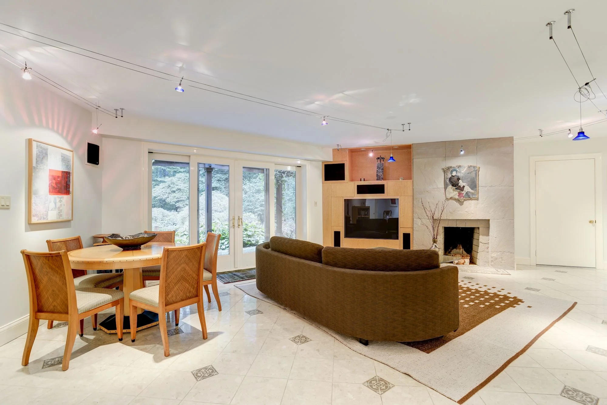 Recreation Room with Media Center