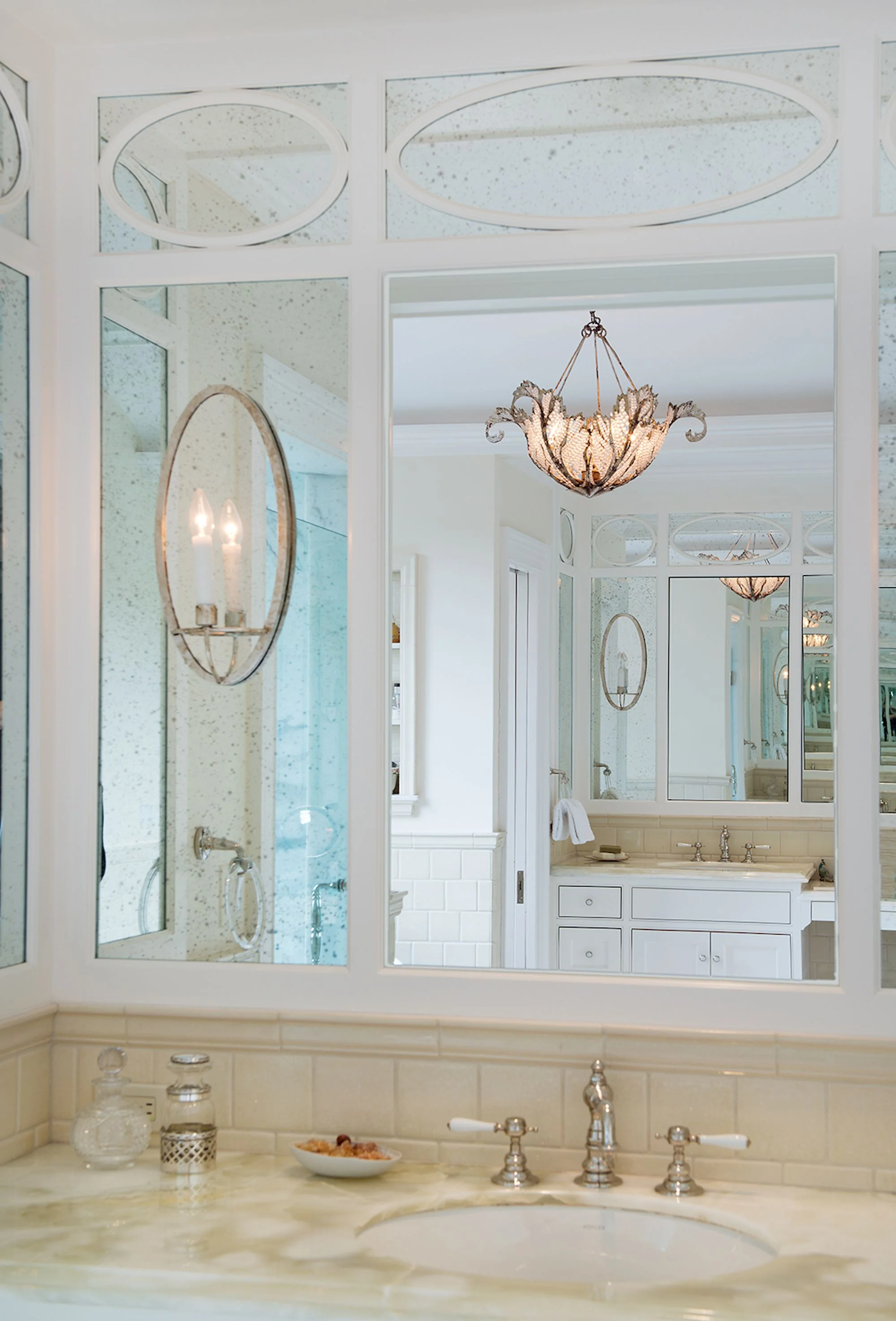 Ann Sacks Bathroom with Radiant Flooring