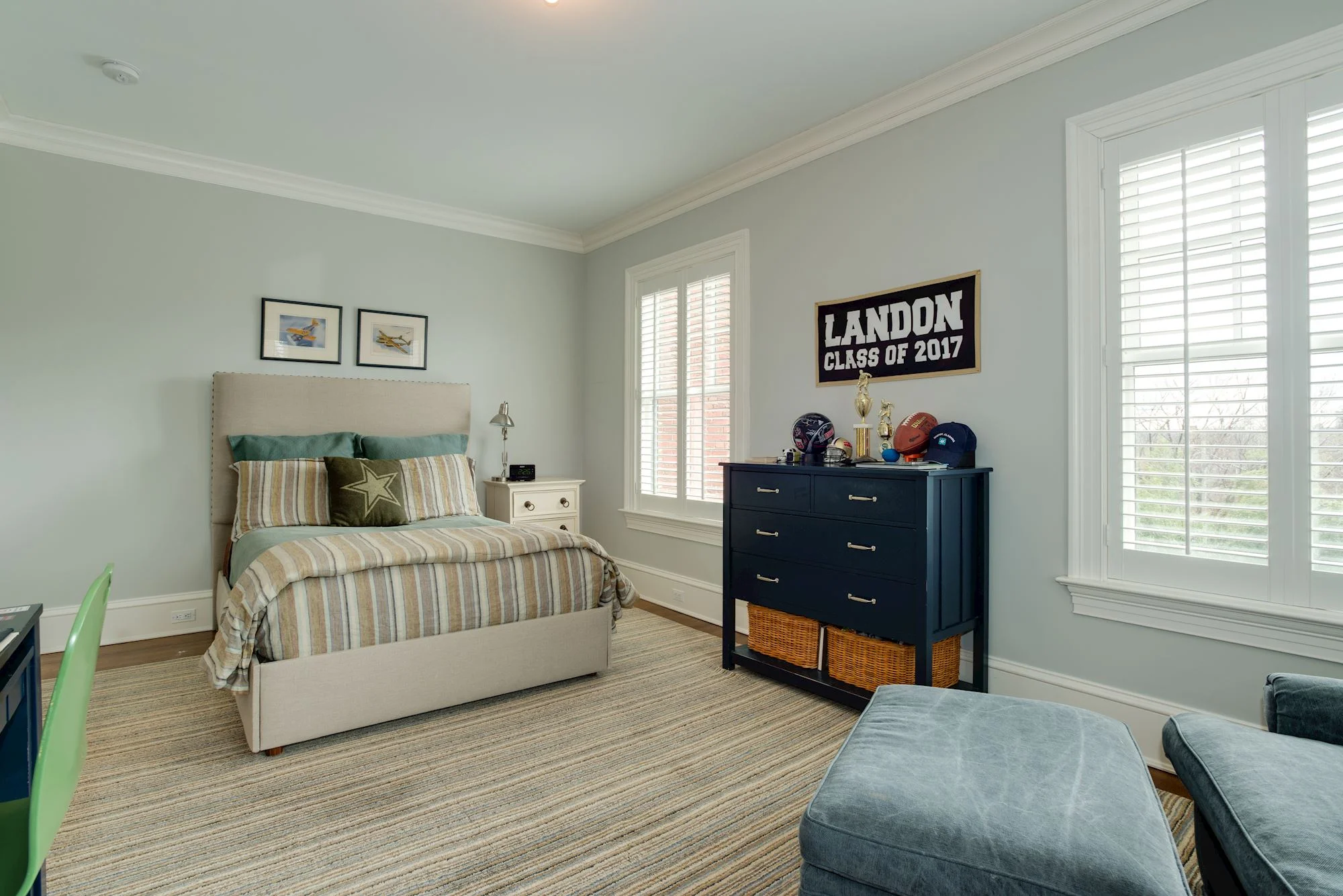 Bedroom Two with Views of Rock Creek Park