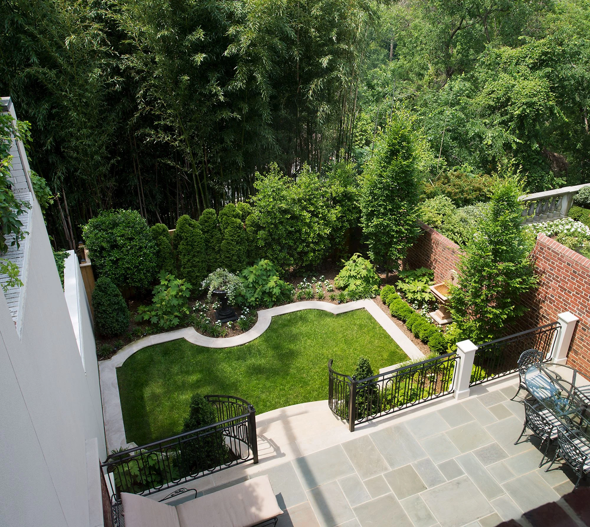 View of the Terraced Garden