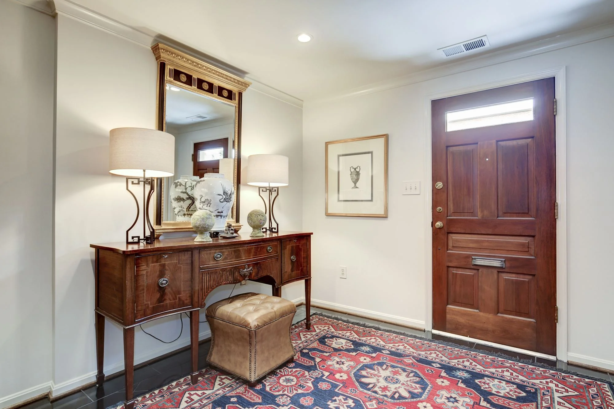 Generous Foyer