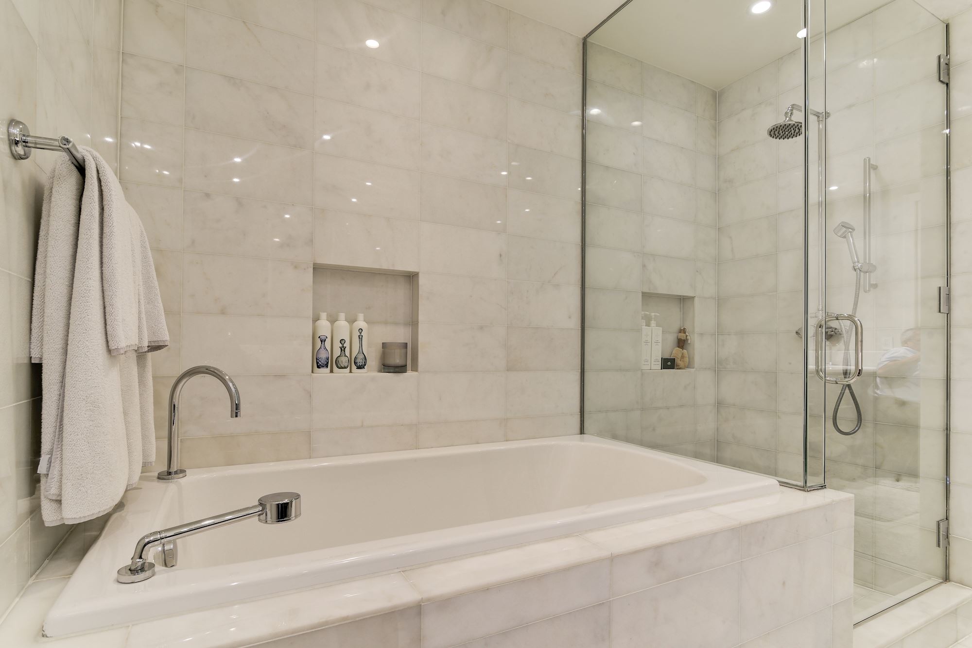 Spacious Master Bathroom
