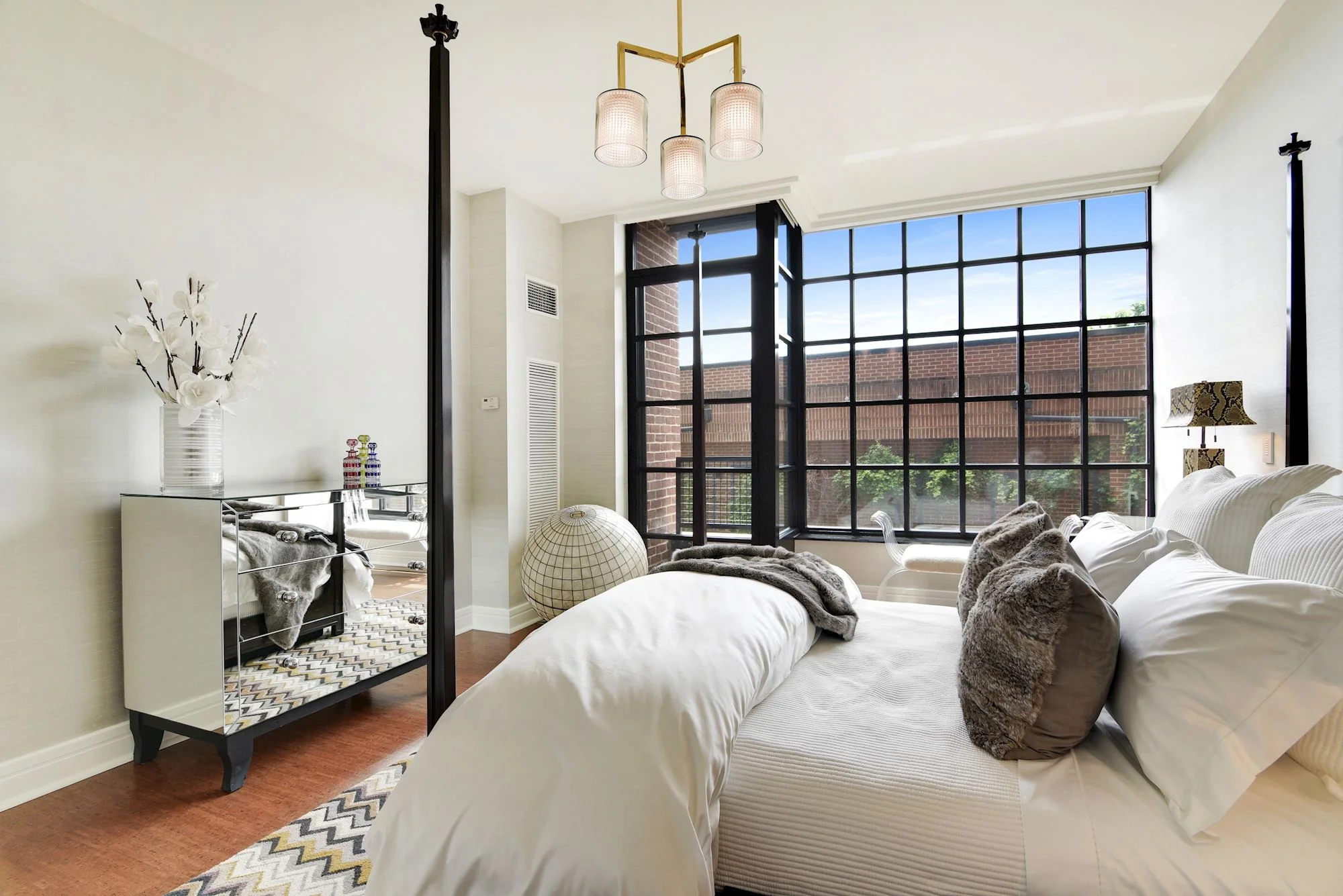 Bedroom Two Overlooks Private Garden