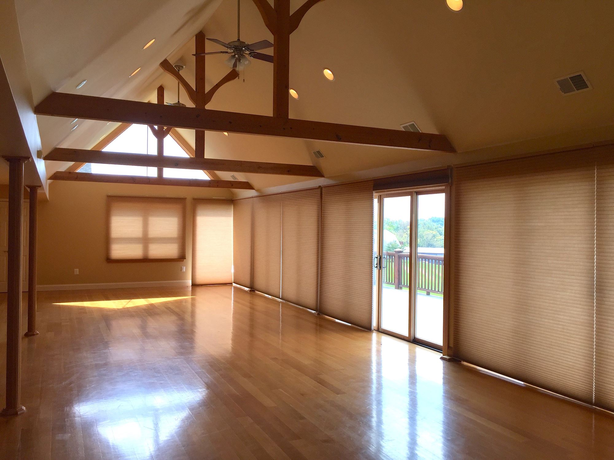 Family Room Adjoins Kitchen