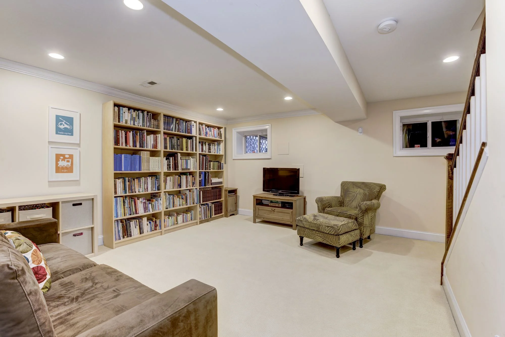 Spacious Recreation Room