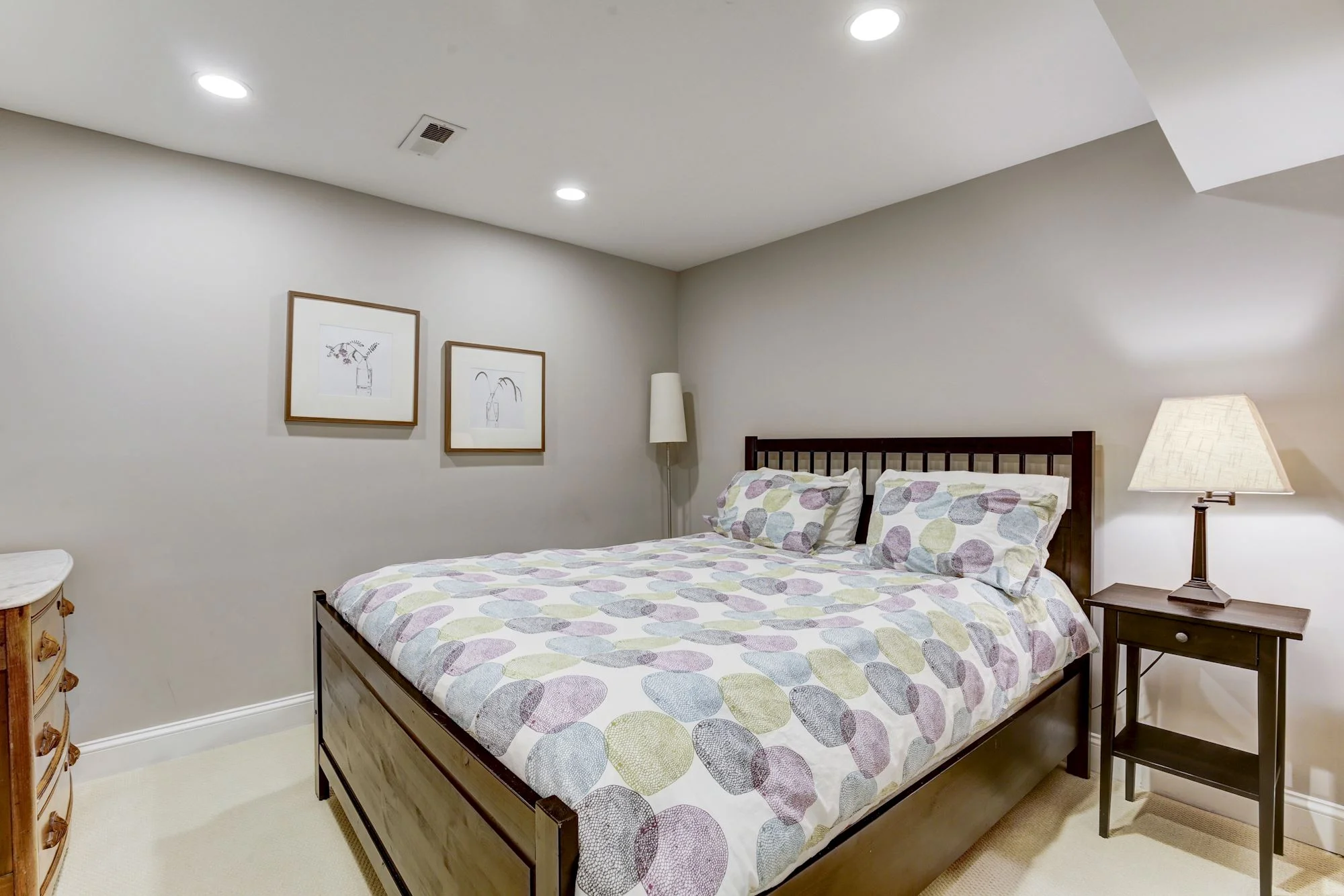 Bedroom Four with Patio Access