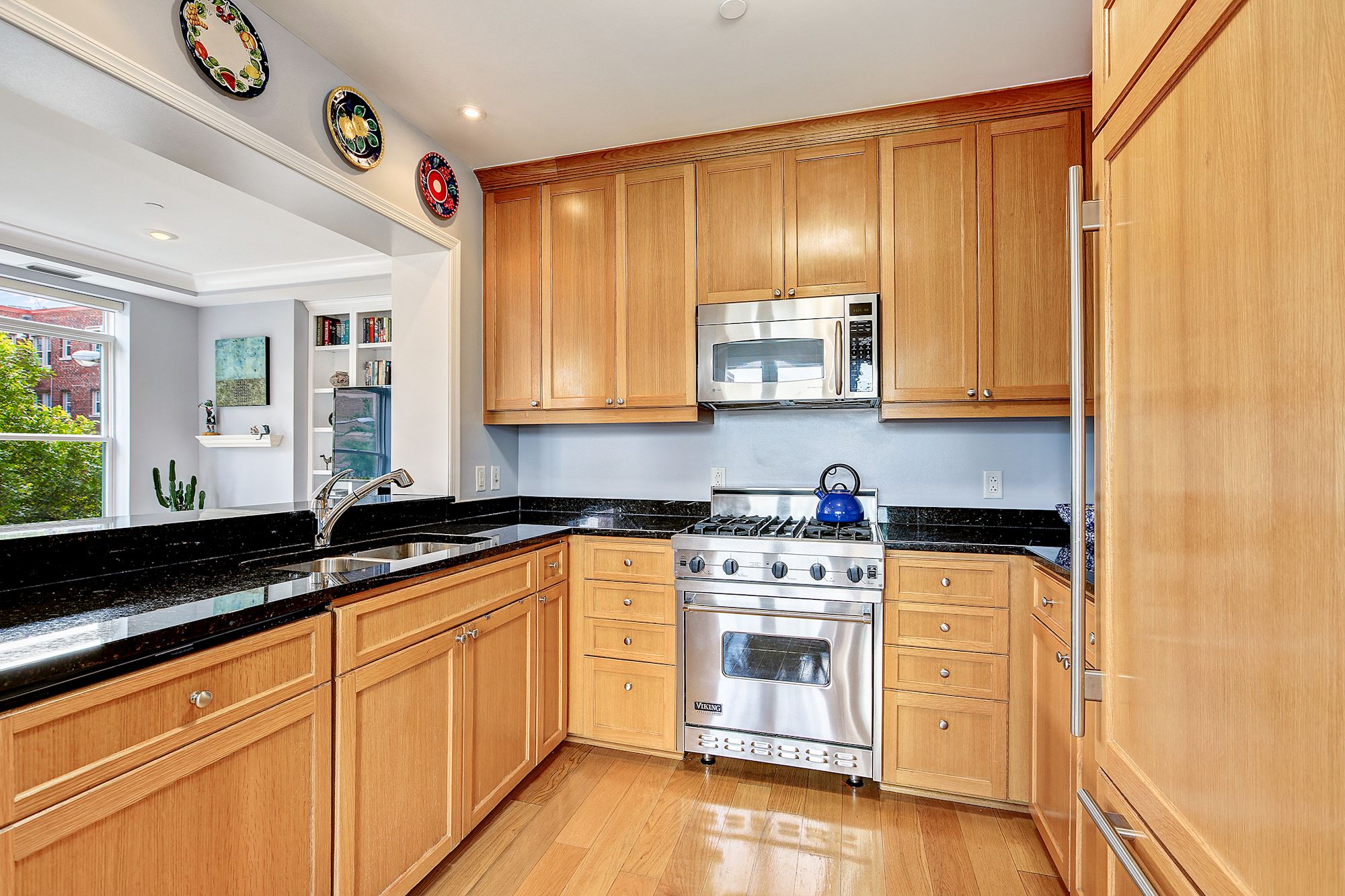 Chef's Kitchen with Sub-Zero Refrigerator