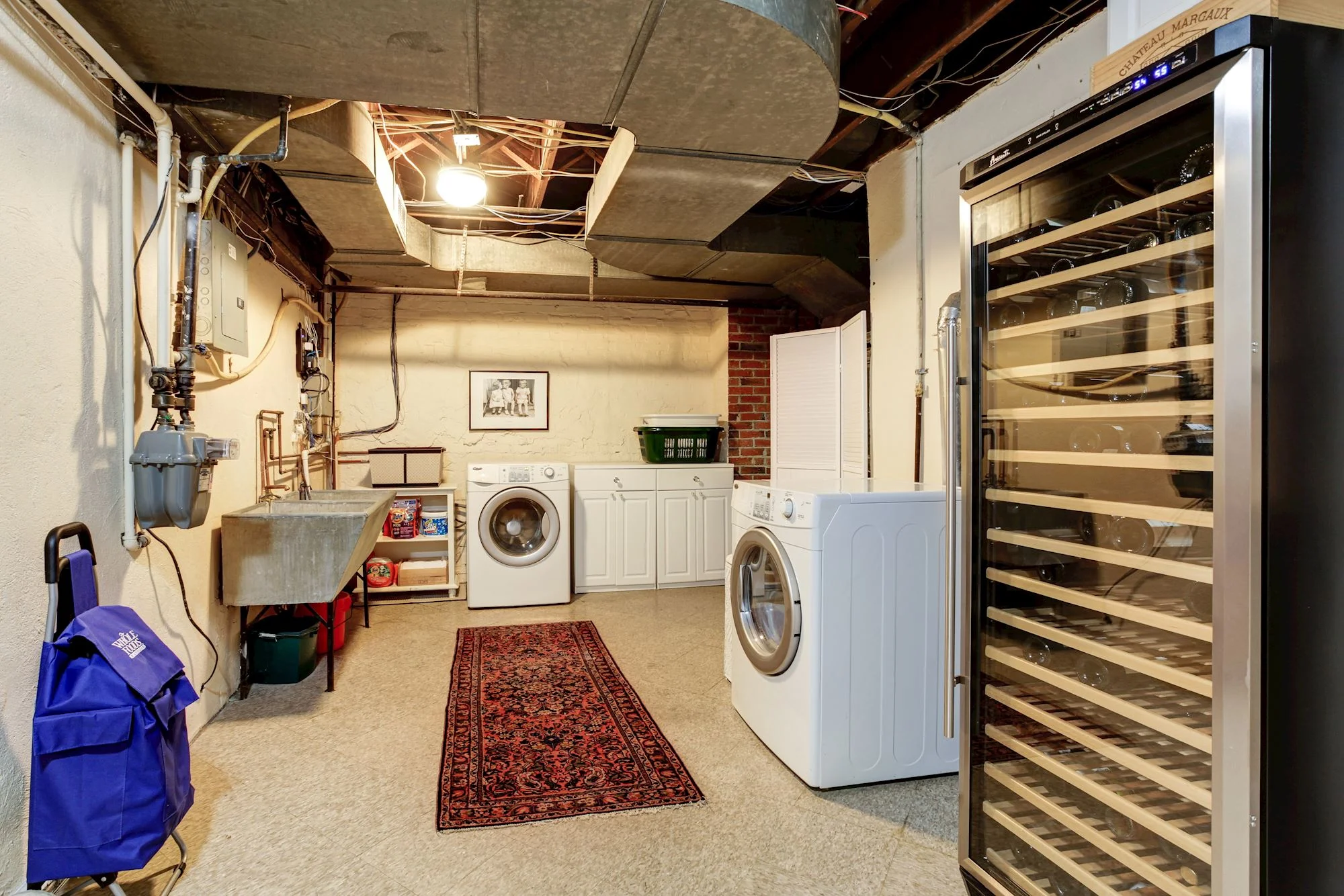Laundry Room offers Extra Storage